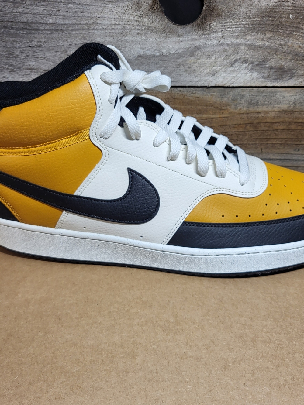 *NEW * Nike Court Vision Mid Next Nature Orange Black DN3577-700 Size Men’s 14
